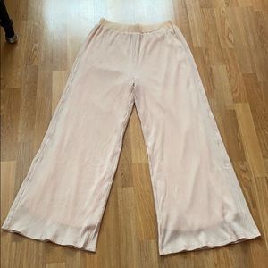 High waisted flowy pants (M)